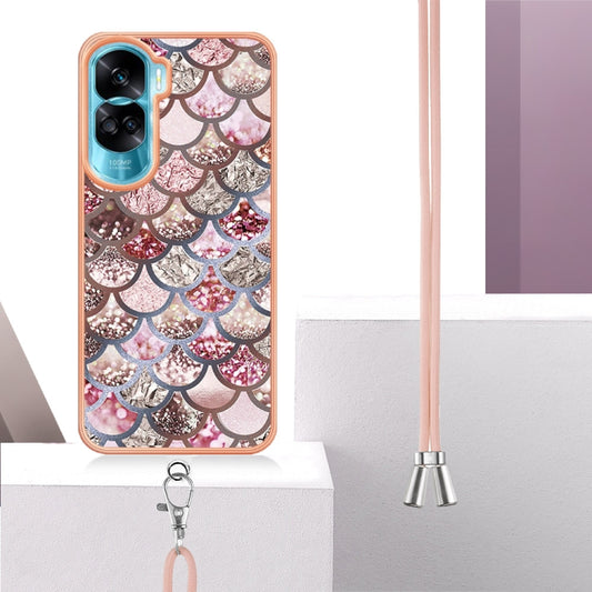 Electroplating IMD TPU Phone Case with Lanyard