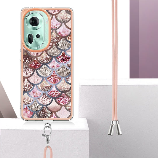 Electroplating IMD TPU Phone Case with Lanyard