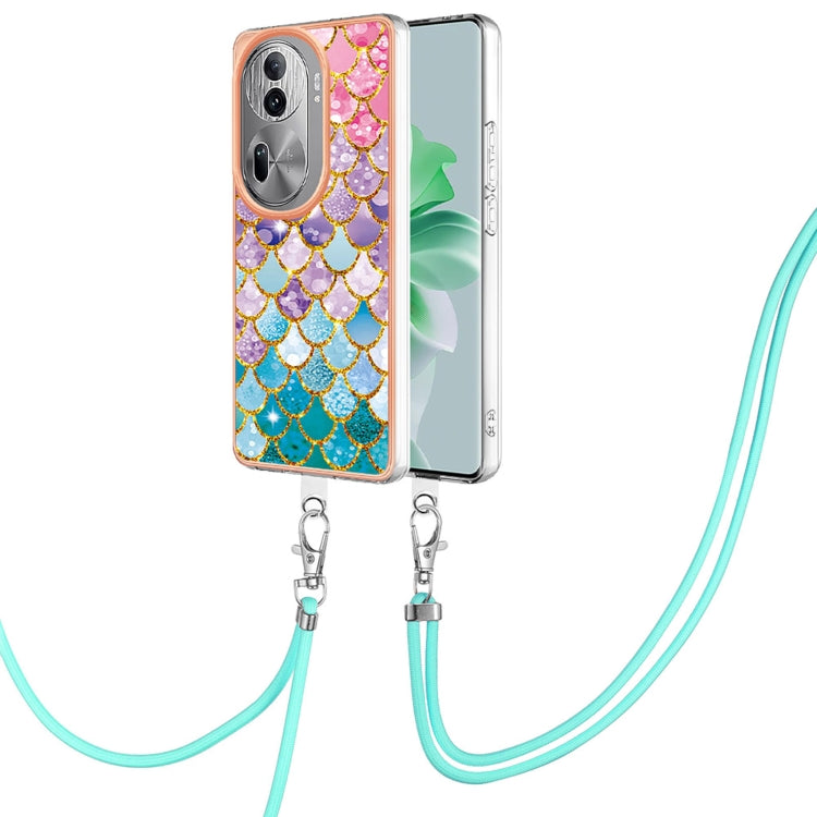 Electroplating IMD TPU Phone Case with Lanyard, For OPPO Reno11 5G Global, For OPPO Reno11 Pro 5G Global, For OPPO A58 4G, For OPPO Reno10 5G Global, For OPPO Reno10 Pro 5G Global, For OPPO A78 4G, For OPPO Reno8 T 4G, For OPPO A78 / A58, For OPPO A98�...
