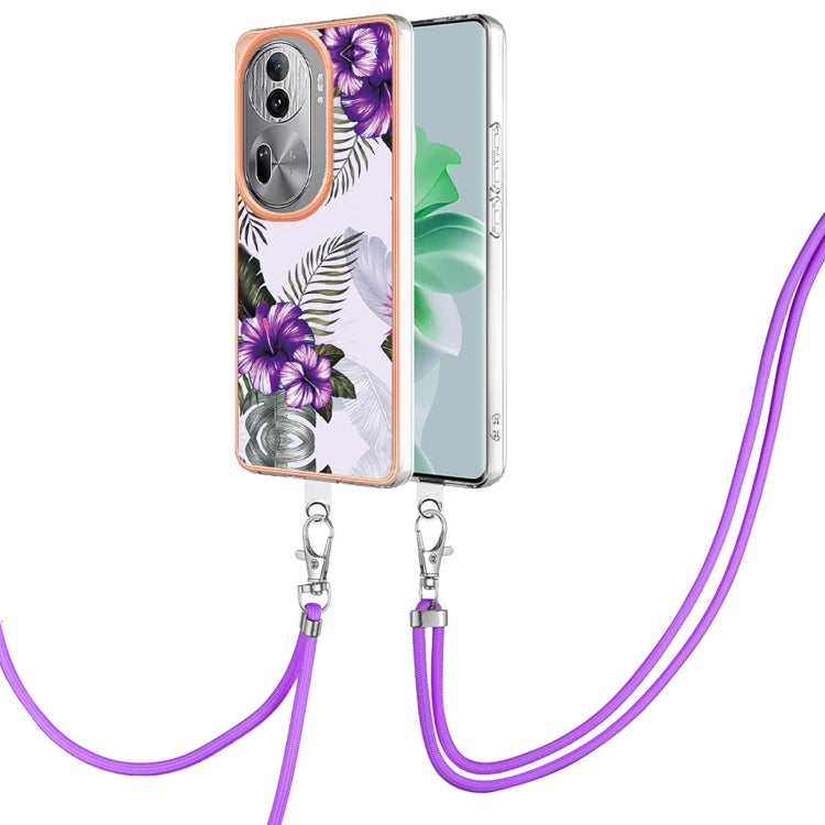 Electroplating IMD TPU Phone Case with Lanyard, For OPPO Reno11 5G Global, For OPPO Reno11 Pro 5G Global, For OPPO A58 4G, For OPPO Reno10 5G Global, For OPPO Reno10 Pro 5G Global, For OPPO A78 4G, For OPPO Reno8 T 4G, For OPPO A78 / A58, For OPPO A98�...