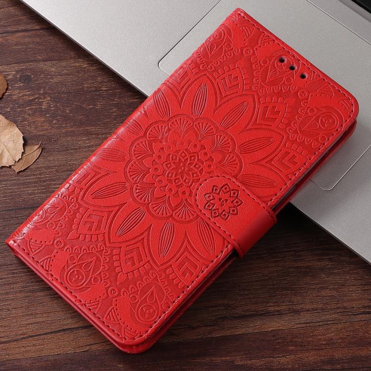 Embossed Sunflower Leather Phone Case, For vivo V50 Lite 4G / 5G, For vivo Y39 5G / Y300i, For vivo Y29s 5G / Y04 4G, For vivo Y29 4G, For vivo V50, For vivo S20, For vivo S20 Pro, For vivo Y19s, For vivo X200, For vivo X200 Pro mini, For vivo X200 Pro...