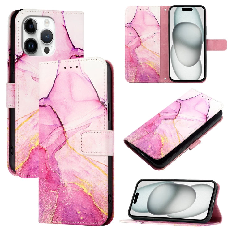 PT003 Marble Pattern Flip Leather Phone Case, For iPhone 16 Pro Max, For iPhone 16 Pro, For iPhone 16 Plus, For iPhone 16, For iPhone 16e, For iPhone 15 Pro Max, For iPhone 15 Pro, For iPhone 15 Plus, For iPhone 15, For iPod Touch 7 / 6 / 5