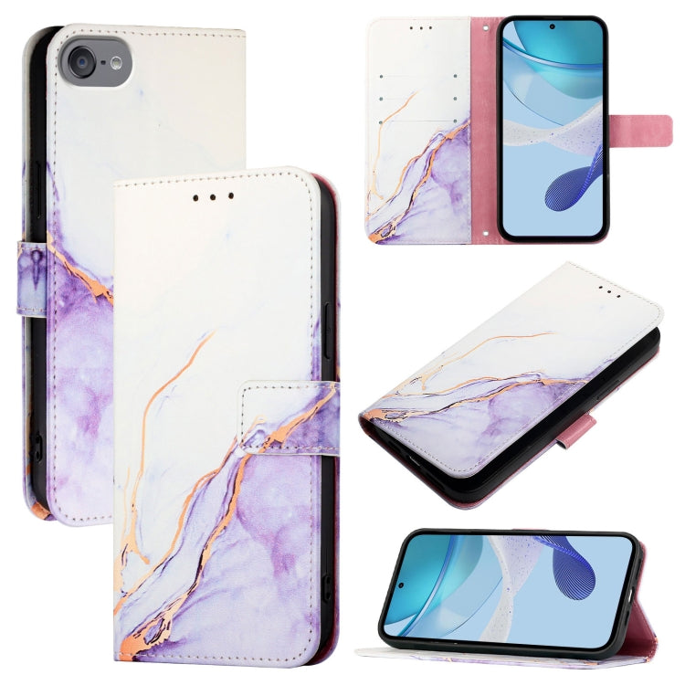 PT003 Marble Pattern Flip Leather Phone Case, For iPhone 16 Pro Max, For iPhone 16 Pro, For iPhone 16 Plus, For iPhone 16, For iPhone 16e, For iPhone 15 Pro Max, For iPhone 15 Pro, For iPhone 15 Plus, For iPhone 15, For iPod Touch 7 / 6 / 5