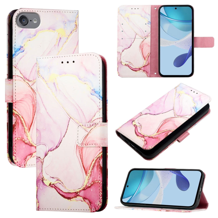 PT003 Marble Pattern Flip Leather Phone Case, For iPhone 16 Pro Max, For iPhone 16 Pro, For iPhone 16 Plus, For iPhone 16, For iPhone 16e, For iPhone 15 Pro Max, For iPhone 15 Pro, For iPhone 15 Plus, For iPhone 15, For iPod Touch 7 / 6 / 5