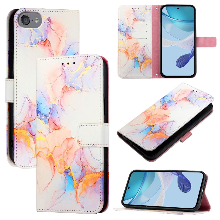 PT003 Marble Pattern Flip Leather Phone Case, For iPhone 16 Pro Max, For iPhone 16 Pro, For iPhone 16 Plus, For iPhone 16, For iPhone 16e, For iPhone 15 Pro Max, For iPhone 15 Pro, For iPhone 15 Plus, For iPhone 15, For iPod Touch 7 / 6 / 5