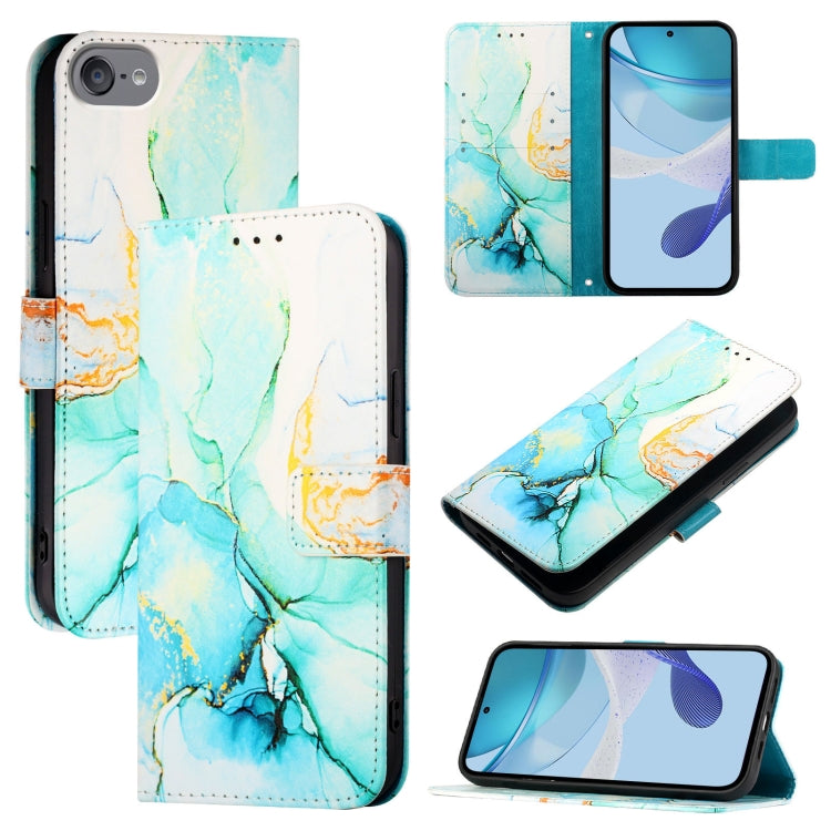 PT003 Marble Pattern Flip Leather Phone Case, For iPhone 16 Pro Max, For iPhone 16 Pro, For iPhone 16 Plus, For iPhone 16, For iPhone 16e, For iPhone 15 Pro Max, For iPhone 15 Pro, For iPhone 15 Plus, For iPhone 15, For iPod Touch 7 / 6 / 5