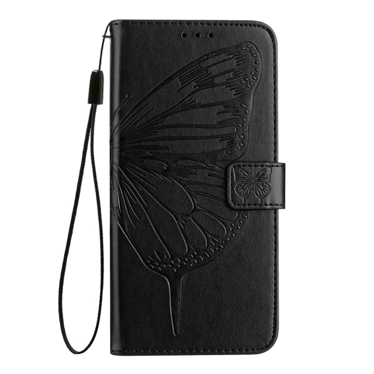 Embossed Butterfly Leather Phone Case, For iPhone 16 Pro Max, For iPhone 16 Pro, For iPhone 16 Plus, For iPhone 16, iPhone 16e, For iPhone 15 Pro Max, For iPhone 15 Pro, For iPhone 15 Plus, For iPhone 15, For iPod Touch 7 / 6 / 5