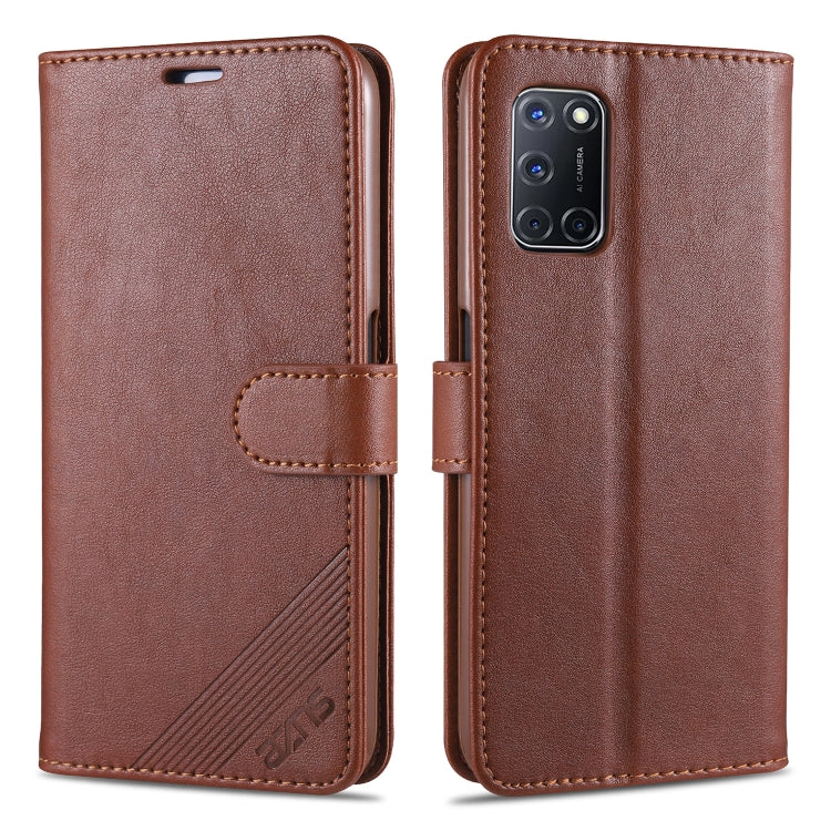 AZNS Sheepskin Texture Horizontal Flip Leather Case with Holder & Card Slots & Wallet, For OPPO A9 / A9x / F11, For OPPO A11x / A9(2020), For OPPO A52 / A92 / A72, For OPPO A92s, For OPPO F11 Pro, For OPPO K1, For OPPO K3 / Realme X, For OPPO K5�������...