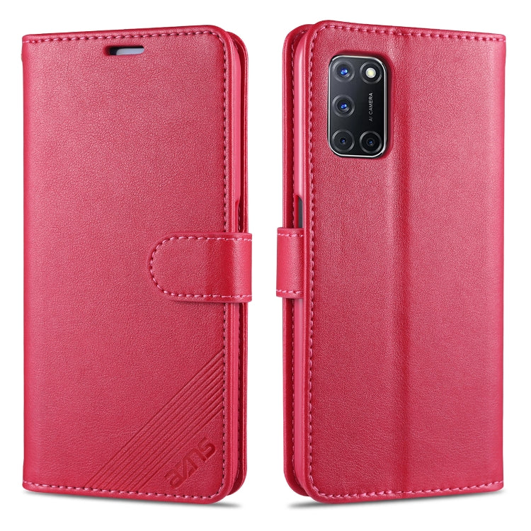 AZNS Sheepskin Texture Horizontal Flip Leather Case with Holder & Card Slots & Wallet, For OPPO A9 / A9x / F11, For OPPO A11x / A9(2020), For OPPO A52 / A92 / A72, For OPPO A92s, For OPPO F11 Pro, For OPPO K1, For OPPO K3 / Realme X, For OPPO K5�������...
