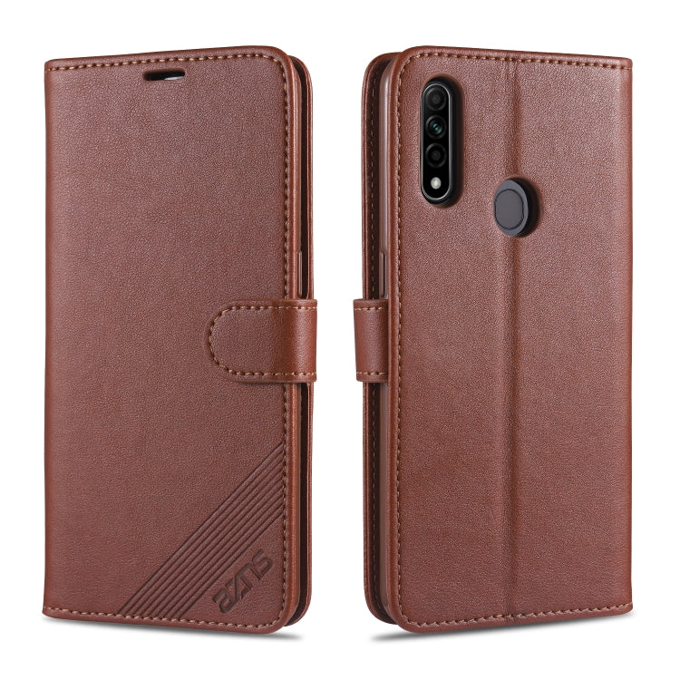 AZNS Sheepskin Texture Horizontal Flip Leather Case with Holder & Card Slots & Wallet, For OPPO A9 / A9x / F11, For OPPO A11x / A9(2020), For OPPO A52 / A92 / A72, For OPPO A92s, For OPPO F11 Pro, For OPPO K1, For OPPO K3 / Realme X, For OPPO K5�������...