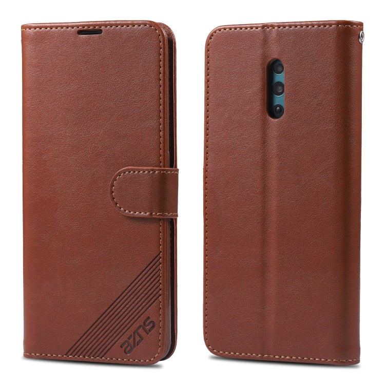 AZNS Sheepskin Texture Horizontal Flip Leather Case with Holder & Card Slots & Wallet, For OPPO A9 / A9x / F11, For OPPO A11x / A9(2020), For OPPO A52 / A92 / A72, For OPPO A92s, For OPPO F11 Pro, For OPPO K1, For OPPO K3 / Realme X, For OPPO K5�������...