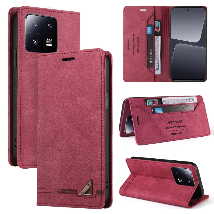 Skin Feel Anti-theft Brush Horizontal Flip Leather Case with Holder