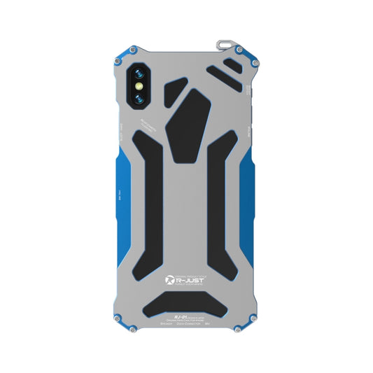 R-JUST Shockproof Dustproof Armor Metal Protective Case