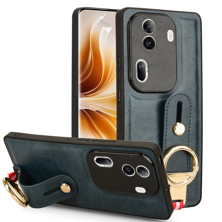 Wristband Leather Back Phone Case, For OPPO Reno13 F 5G, For OPPO Find X8, For OPPO K12x 5G / A3 Pro Global, For OPPO A3x 5G, For OPPO Reno12 F 5G, For OPPO A3 Pro India, For OPPO Reno11 PJH110, For OPPO Reno12 Pro 5G Global, For OPPO Reno12 5G Global�...
