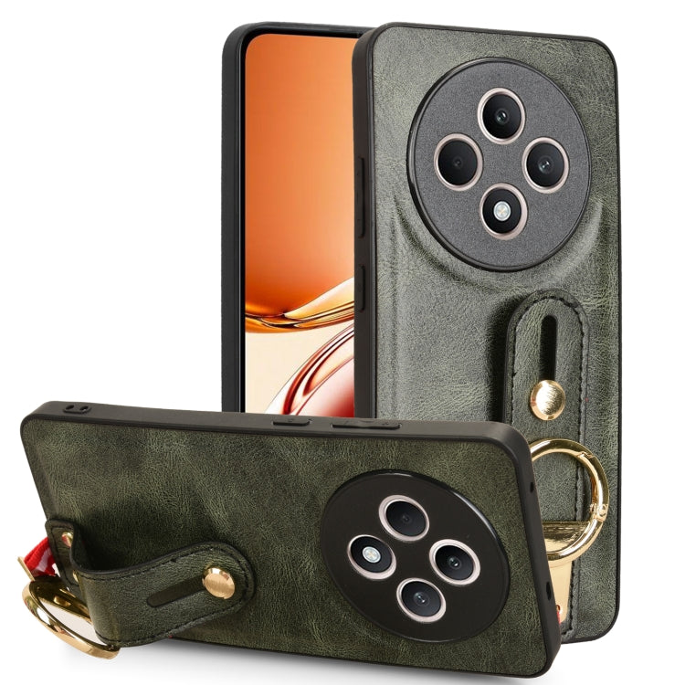 Wristband Leather Back Phone Case, For OPPO Reno13 F 5G, For OPPO Find X8, For OPPO K12x 5G / A3 Pro Global, For OPPO A3x 5G, For OPPO Reno12 F 5G, For OPPO A3 Pro India, For OPPO Reno11 PJH110, For OPPO Reno12 Pro 5G Global, For OPPO Reno12 5G Global�...