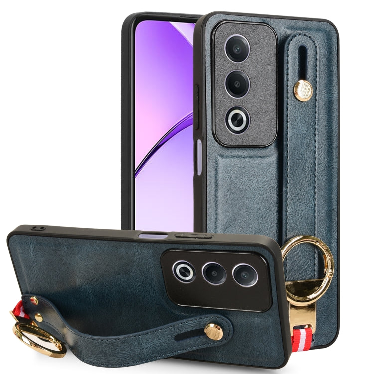 Wristband Leather Back Phone Case, For OPPO Reno13 F 5G, For OPPO Find X8, For OPPO K12x 5G / A3 Pro Global, For OPPO A3x 5G, For OPPO Reno12 F 5G, For OPPO A3 Pro India, For OPPO Reno11 PJH110, For OPPO Reno12 Pro 5G Global, For OPPO Reno12 5G Global�...