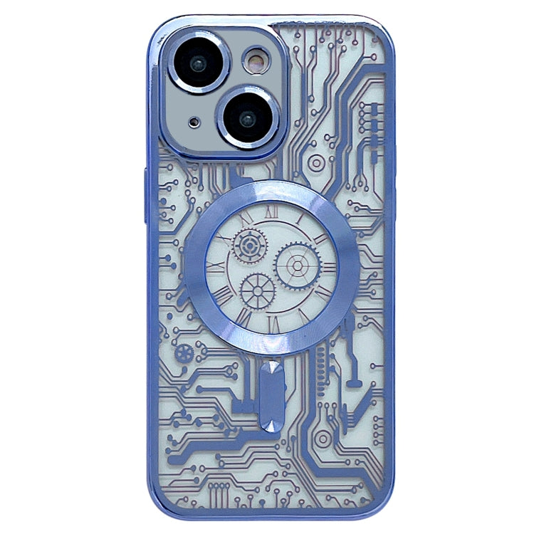 Electroplated Circuit Board Pattern MagSafe Phone Case, For iPhone 14 Plus, For iPhone 14, For iPhone 14 Pro, For iPhone 14 Pro Max, For iPhone 13 Pro Max, For iPhone 13 Pro, For iPhone 13, For iPhone 12, For iPhone 12 Pro Max, For iPhone 12 Pro�������...