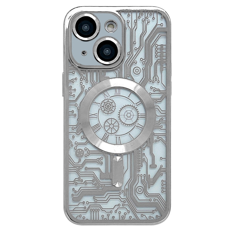 Electroplated Circuit Board Pattern MagSafe Phone Case, For iPhone 14 Plus, For iPhone 14, For iPhone 14 Pro, For iPhone 14 Pro Max, For iPhone 13 Pro Max, For iPhone 13 Pro, For iPhone 13, For iPhone 12, For iPhone 12 Pro Max, For iPhone 12 Pro�������...