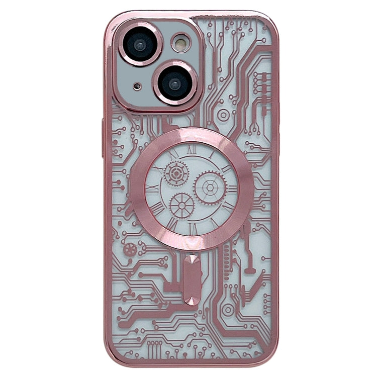 Electroplated Circuit Board Pattern MagSafe Phone Case, For iPhone 14 Plus, For iPhone 14, For iPhone 14 Pro, For iPhone 14 Pro Max, For iPhone 13 Pro Max, For iPhone 13 Pro, For iPhone 13, For iPhone 12, For iPhone 12 Pro Max, For iPhone 12 Pro�������...