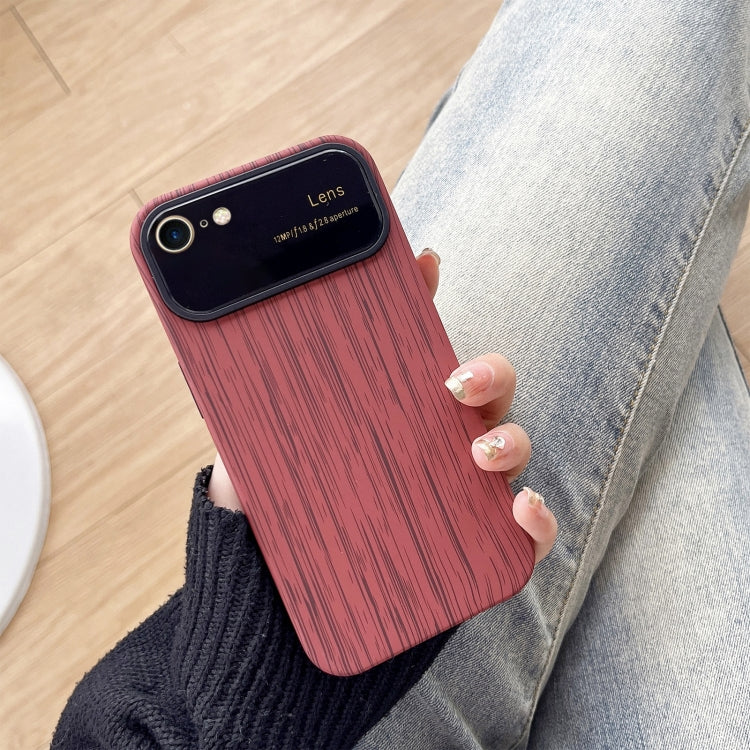 Wood Grain TPU Phone Case with Lens Film, For iPhone 14 Plus, For iPhone 14, For iPhone 14 Pro, For iPhone 14 Pro Max, For iPhone SE 2022 / 2020 / 8 / 7, For iPhone 13 Pro Max, For iPhone 13 Pro, For iPhone 13, For iPhone 12, For iPhone 12 Pro Max�����...