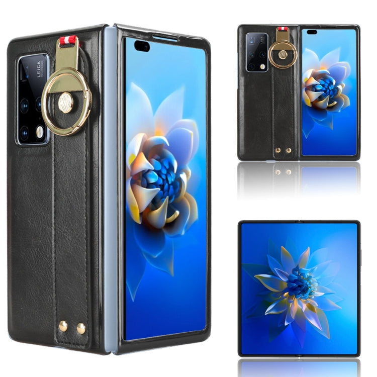 Wristband Leather Back Phone Case, For Huawei Maimang A20 5G, For Huawei Mate X3, For Huawei Mate Xs 2, For Huawei P50 Pocket, For Huawei Mate X2