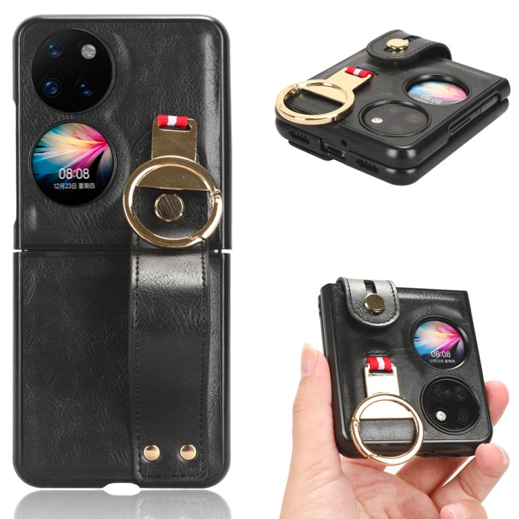 Wristband Leather Back Phone Case, For Huawei Maimang A20 5G, For Huawei Mate X3, For Huawei Mate Xs 2, For Huawei P50 Pocket, For Huawei Mate X2