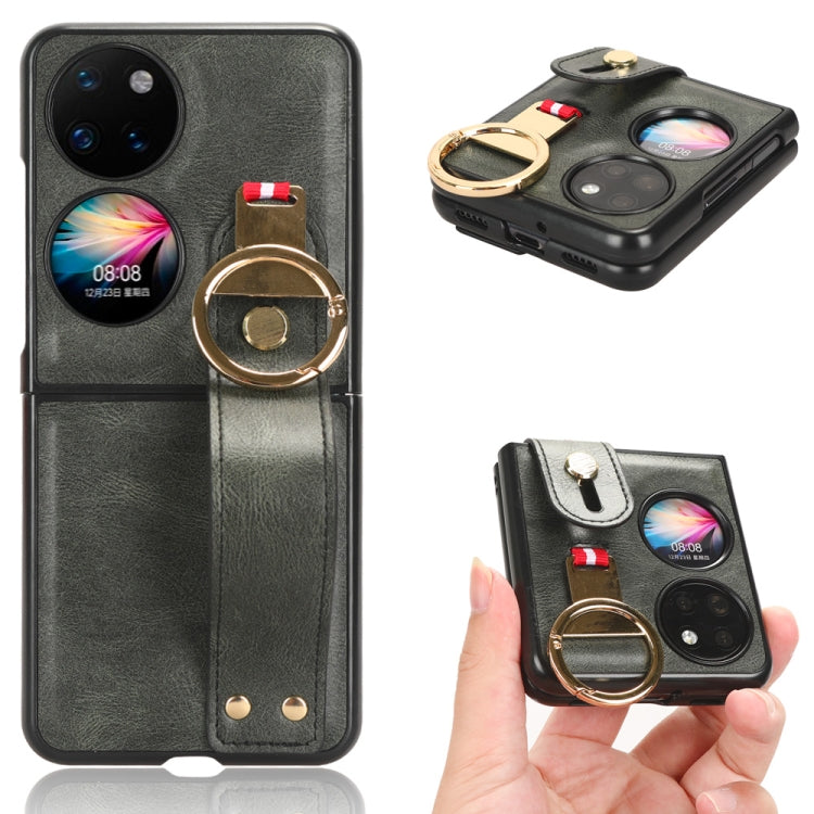 Wristband Leather Back Phone Case, For Huawei Maimang A20 5G, For Huawei Mate X3, For Huawei Mate Xs 2, For Huawei P50 Pocket, For Huawei Mate X2