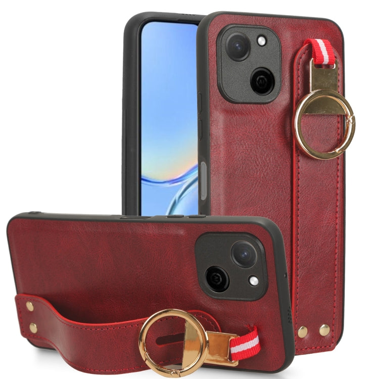 Wristband Leather Back Phone Case, For Huawei Maimang A20 5G, For Huawei Mate X3, For Huawei Mate Xs 2, For Huawei P50 Pocket, For Huawei Mate X2