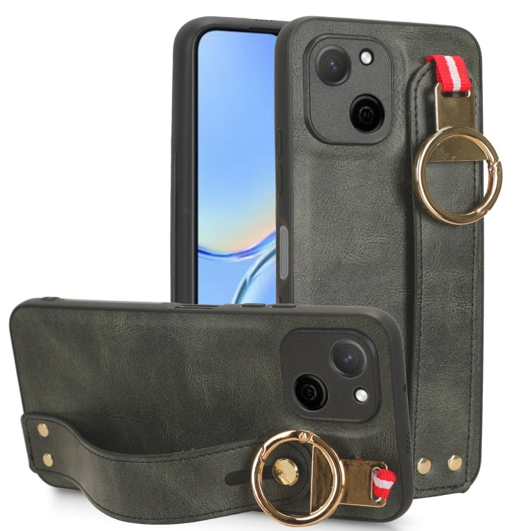 Wristband Leather Back Phone Case, For Huawei Maimang A20 5G, For Huawei Mate X3, For Huawei Mate Xs 2, For Huawei P50 Pocket, For Huawei Mate X2