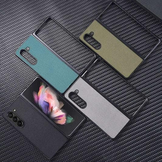 Nylon Cloth Texture Shockproof PC+TPU Phone Case