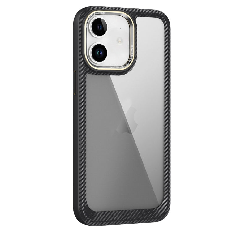 Carbon Fiber Transparent Back Panel Phone Case, For iPhone 14, For iPhone 14 Pro, For iPhone 14 Pro Max, For iPhone 13 Pro Max, For iPhone 13 Pro, For iPhone 13, For iPhone 12, For iPhone 12 Pro Max, For iPhone 12 Pro, For iPhone 11 Pro Max, For iPhone 11