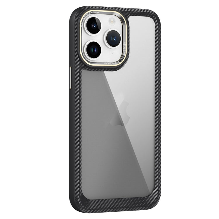 Carbon Fiber Transparent Back Panel Phone Case, For iPhone 14, For iPhone 14 Pro, For iPhone 14 Pro Max, For iPhone 13 Pro Max, For iPhone 13 Pro, For iPhone 13, For iPhone 12, For iPhone 12 Pro Max, For iPhone 12 Pro, For iPhone 11 Pro Max, For iPhone 11