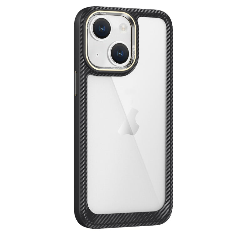 Carbon Fiber Transparent Back Panel Phone Case, For iPhone 14, For iPhone 14 Pro, For iPhone 14 Pro Max, For iPhone 13 Pro Max, For iPhone 13 Pro, For iPhone 13, For iPhone 12, For iPhone 12 Pro Max, For iPhone 12 Pro, For iPhone 11 Pro Max, For iPhone 11