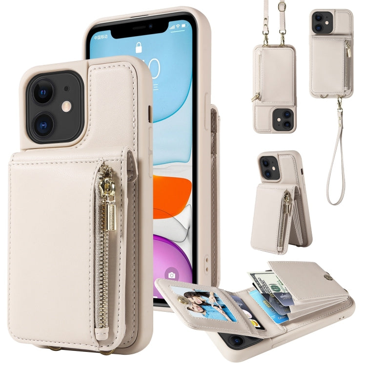 Crossbody Lanyard Zipper Wallet Leather Phone Case, For iPhone 11, For iPhone 11 Pro, For iPhone X / XS, For iPhone XR, For iPhone XS Max, For iPhone 7 Plus / 8 Plus