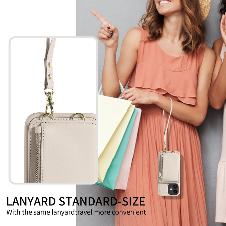 Crossbody Lanyard Zipper Wallet Leather Phone Case, For iPhone 11, For iPhone 11 Pro, For iPhone X / XS, For iPhone XR, For iPhone XS Max, For iPhone 7 Plus / 8 Plus