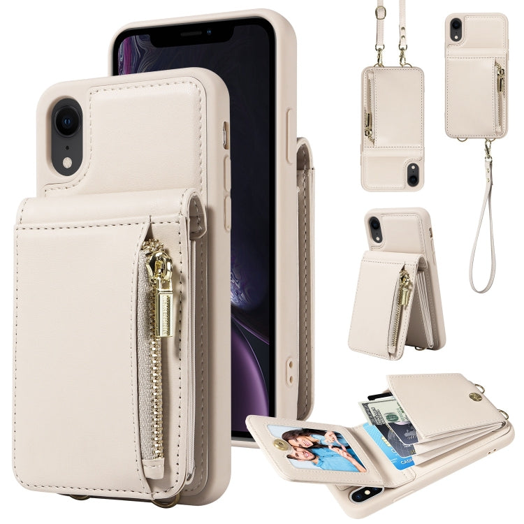 Crossbody Lanyard Zipper Wallet Leather Phone Case, For iPhone 11, For iPhone 11 Pro, For iPhone X / XS, For iPhone XR, For iPhone XS Max, For iPhone 7 Plus / 8 Plus