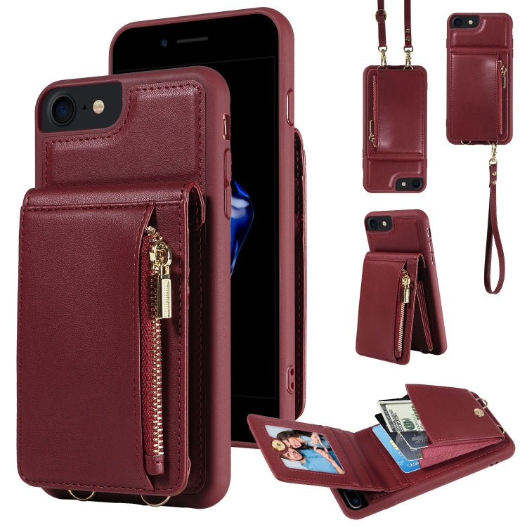Crossbody Lanyard Zipper Wallet Leather Phone Case, For iPhone 16 Pro Max, For iPhone 16 Pro, For iPhone 16 Plus, For iPhone 16, For iPhone 15 Pro Max, For iPhone 15 Pro, For iPhone 15 Plus, For iPhone 15, For iPhone 14 Plus, For iPhone 14�������������...