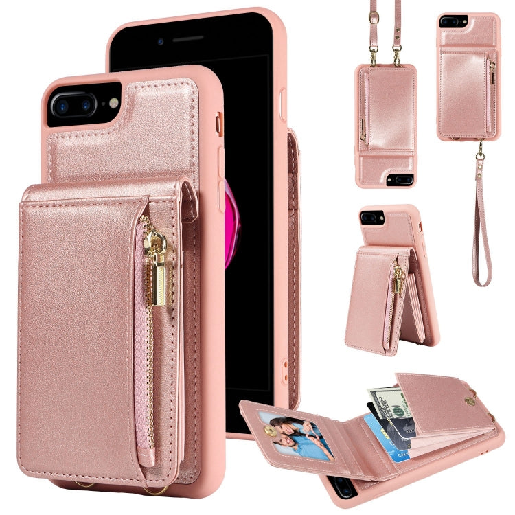 Crossbody Lanyard Zipper Wallet Leather Phone Case, For iPhone 11, For iPhone 11 Pro, For iPhone X / XS, For iPhone XR, For iPhone XS Max, For iPhone 7 Plus / 8 Plus