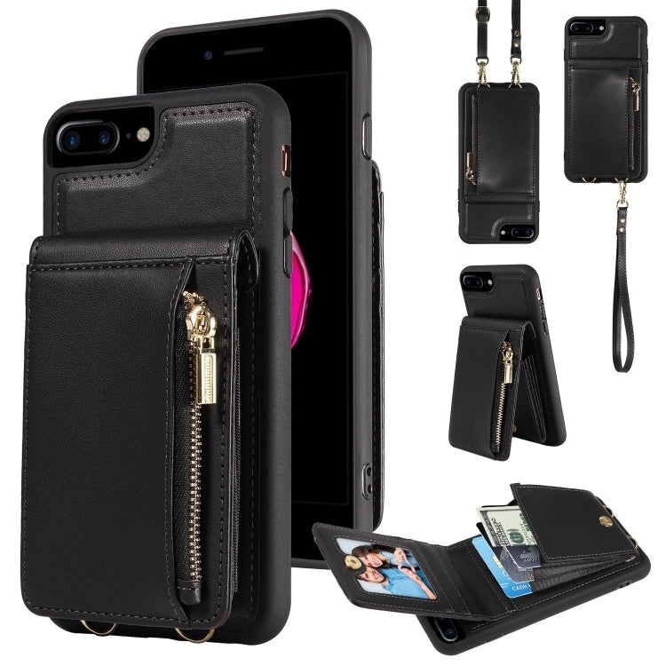 Crossbody Lanyard Zipper Wallet Leather Phone Case, For iPhone 11, For iPhone 11 Pro, For iPhone X / XS, For iPhone XR, For iPhone XS Max, For iPhone 7 Plus / 8 Plus