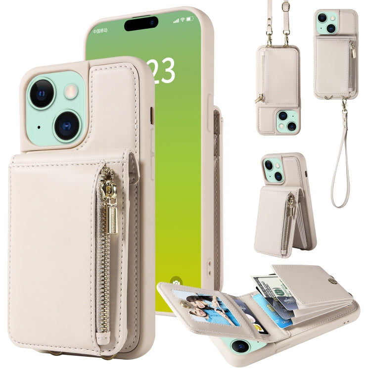 Crossbody Lanyard Zipper Wallet Leather Phone Case, For iPhone 16 Pro Max, For iPhone 16 Pro, For iPhone 16 Plus, For iPhone 16, For iPhone 15 Pro Max, For iPhone 15 Pro, For iPhone 15 Plus, For iPhone 15, For iPhone 14 Plus, For iPhone 14�������������...