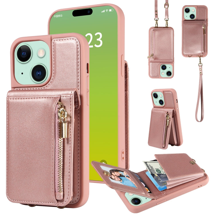 Crossbody Lanyard Zipper Wallet Leather Phone Case, For iPhone 16 Pro Max, For iPhone 16 Pro, For iPhone 16 Plus, For iPhone 16, For iPhone 15 Pro Max, For iPhone 15 Pro, For iPhone 15 Plus, For iPhone 15, For iPhone 14 Plus, For iPhone 14�������������...
