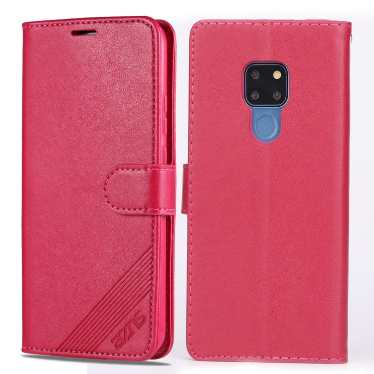 AZNS Sheepskin Texture Horizontal Flip Leather Case with Holder & Card Slots & Wallet, For Huawei Mate 20 / 20X, For Huawei Mate 20 Pro, For Huawei Mate 30 Lite / Nova 5i Pro, For Huawei Mate 30 / Mate 30 Pro, For Huawei Nova 5 / 5 Pro�����������������...