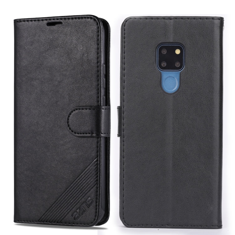 AZNS Sheepskin Texture Horizontal Flip Leather Case with Holder & Card Slots & Wallet, For Huawei Mate 20 / 20X, For Huawei Mate 20 Pro, For Huawei Mate 30 Lite / Nova 5i Pro, For Huawei Mate 30 / Mate 30 Pro, For Huawei Nova 5 / 5 Pro�����������������...