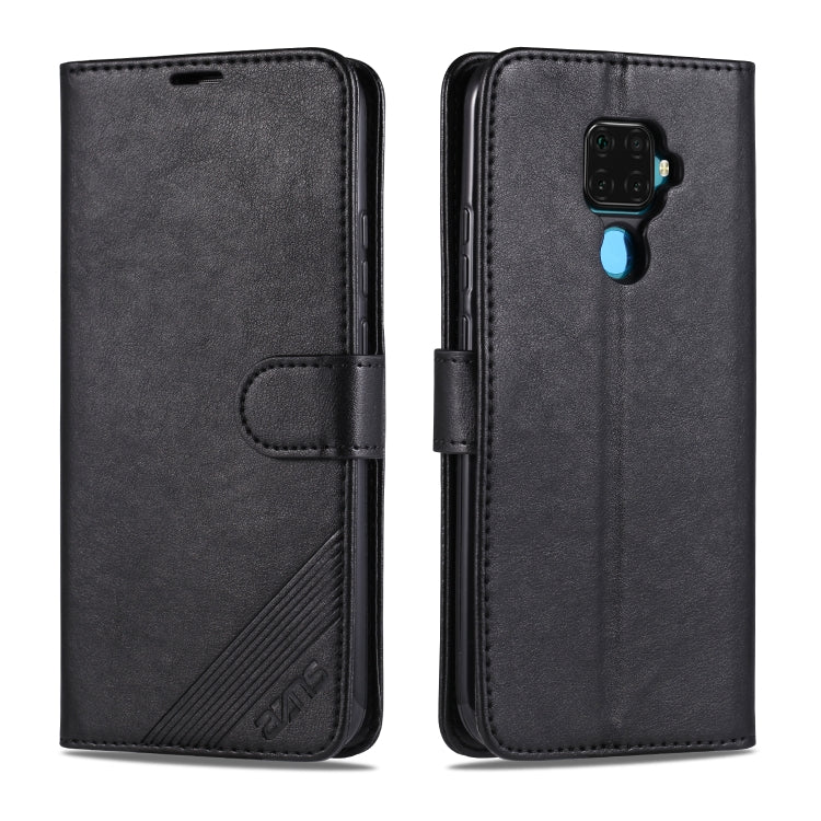 AZNS Sheepskin Texture Horizontal Flip Leather Case with Holder & Card Slots & Wallet, For Huawei Mate 20 / 20X, For Huawei Mate 20 Pro, For Huawei Mate 30 Lite / Nova 5i Pro, For Huawei Mate 30 / Mate 30 Pro, For Huawei Nova 5 / 5 Pro�����������������...
