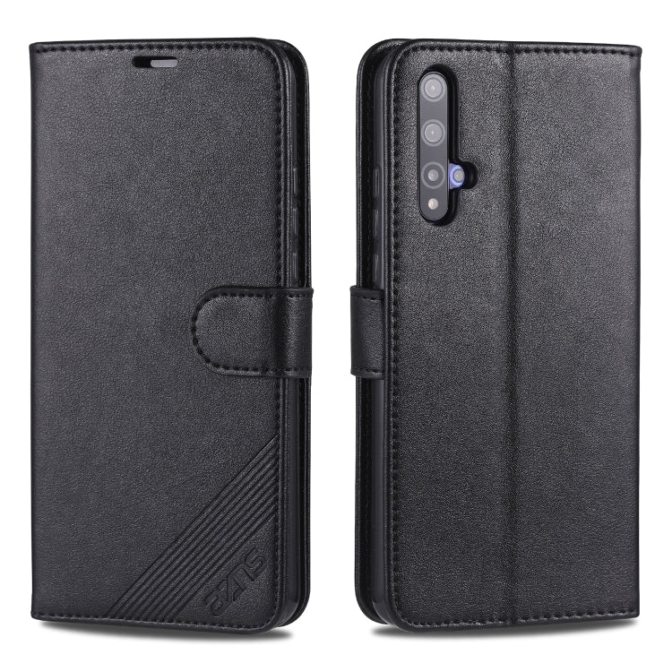 AZNS Sheepskin Texture Horizontal Flip Leather Case with Holder & Card Slots & Wallet, For Huawei Mate 20 / 20X, For Huawei Mate 20 Pro, For Huawei Mate 30 Lite / Nova 5i Pro, For Huawei Mate 30 / Mate 30 Pro, For Huawei Nova 5 / 5 Pro�����������������...