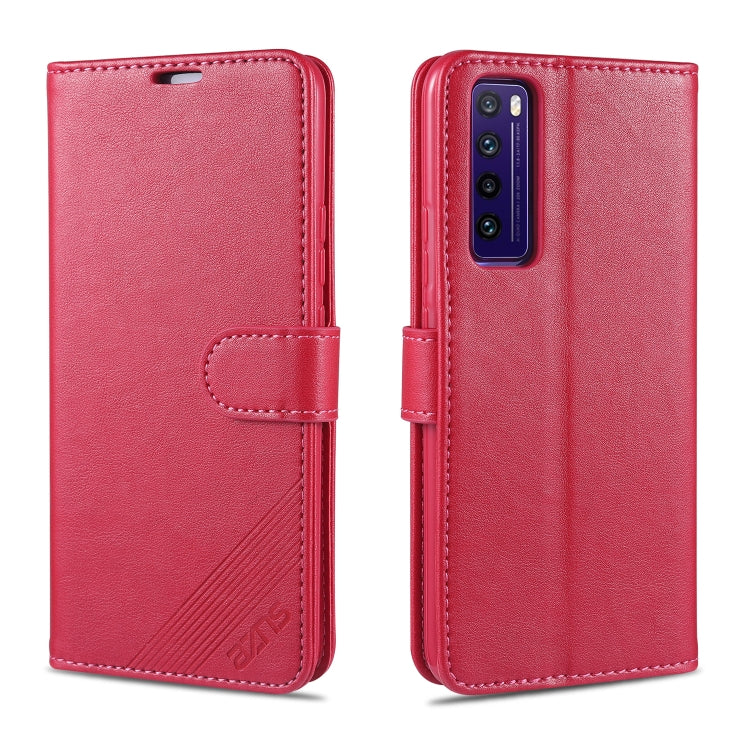 AZNS Sheepskin Texture Horizontal Flip Leather Case with Holder & Card Slots & Wallet, For Huawei Mate 20 / 20X, For Huawei Mate 20 Pro, For Huawei Mate 30 Lite / Nova 5i Pro, For Huawei Mate 30 / Mate 30 Pro, For Huawei Nova 5 / 5 Pro�����������������...