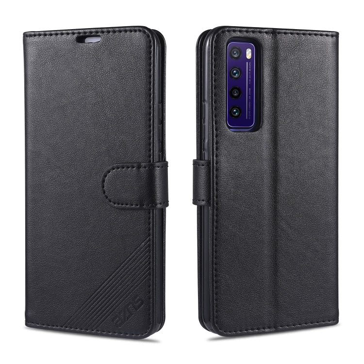 AZNS Sheepskin Texture Horizontal Flip Leather Case with Holder & Card Slots & Wallet, For Huawei Mate 20 / 20X, For Huawei Mate 20 Pro, For Huawei Mate 30 Lite / Nova 5i Pro, For Huawei Mate 30 / Mate 30 Pro, For Huawei Nova 5 / 5 Pro�����������������...