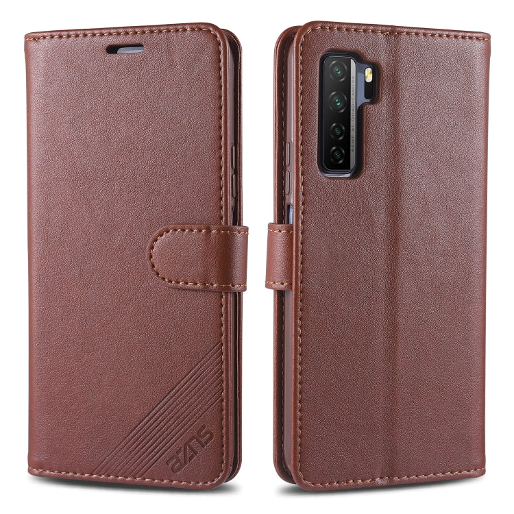 AZNS Sheepskin Texture Horizontal Flip Leather Case with Holder & Card Slots & Wallet, For Huawei Mate 20 / 20X, For Huawei Mate 20 Pro, For Huawei Mate 30 Lite / Nova 5i Pro, For Huawei Mate 30 / Mate 30 Pro, For Huawei Nova 5 / 5 Pro�����������������...