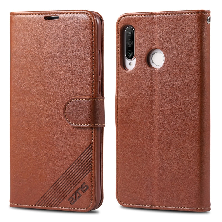 AZNS Sheepskin Texture Horizontal Flip Leather Case with Holder & Card Slots & Wallet, For Huawei Mate 20 / 20X, For Huawei Mate 20 Pro, For Huawei Mate 30 Lite / Nova 5i Pro, For Huawei Mate 30 / Mate 30 Pro, For Huawei Nova 5 / 5 Pro�����������������...