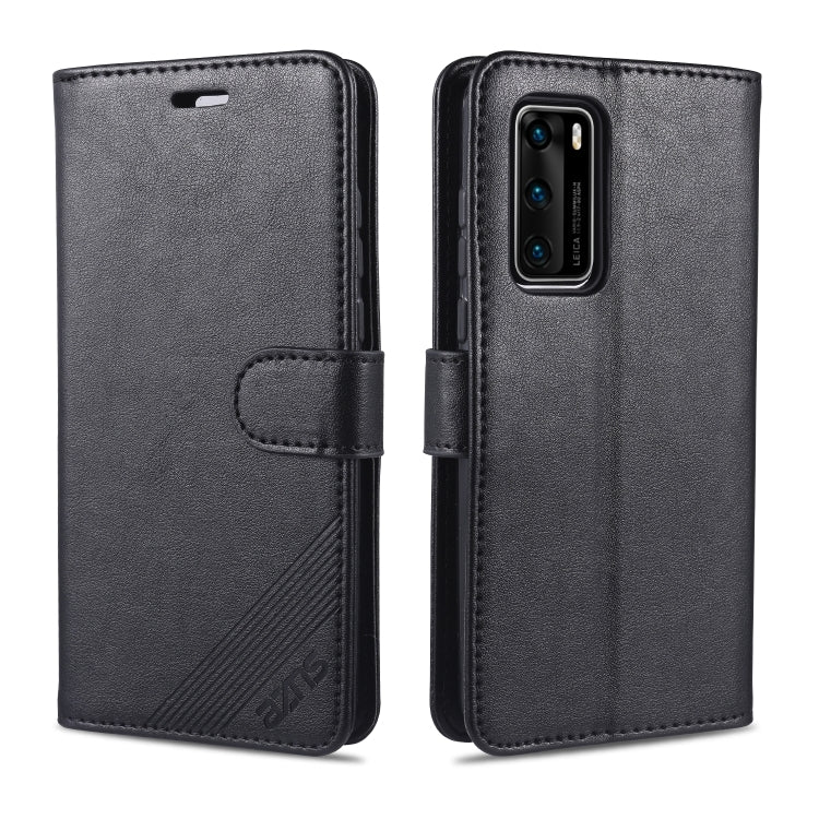 AZNS Sheepskin Texture Horizontal Flip Leather Case with Holder & Card Slots & Wallet, For Huawei Mate 20 / 20X, For Huawei Mate 20 Pro, For Huawei Mate 30 Lite / Nova 5i Pro, For Huawei Mate 30 / Mate 30 Pro, For Huawei Nova 5 / 5 Pro�����������������...
